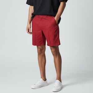 Tom James  Men’s Size 34X8 Silk Wool Linen Beige Shorts